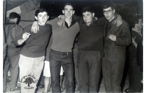 1962 - Los cuatro amigos en San Juan